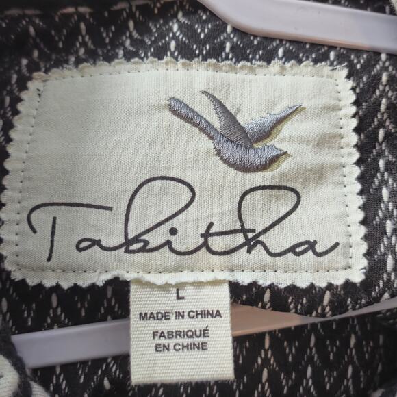 Anthropologie Tabitha Knit Long Sweater Coat Jacket Size Large - Picture 4 of 7